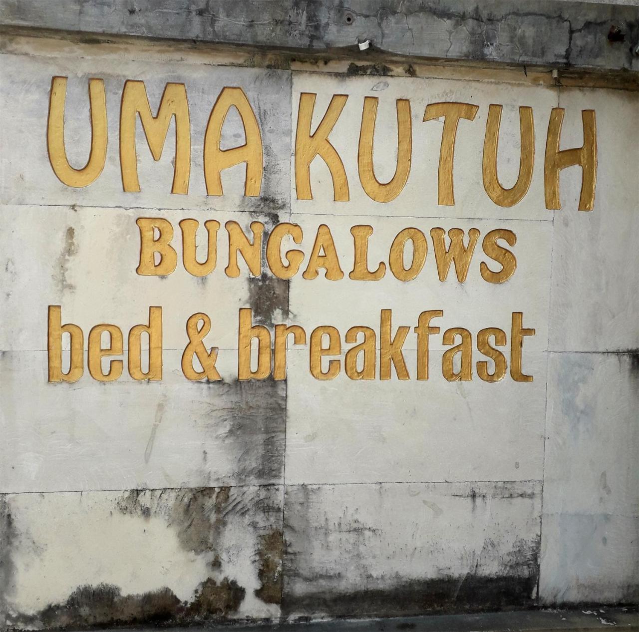 Uma Kutuh Bungalow Ubud Buitenkant foto